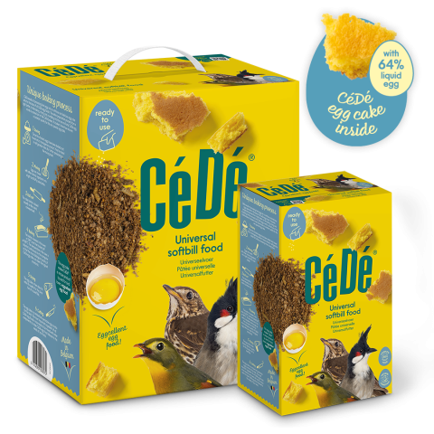 Hrana pentru pasari insectivore - CéDé Universal Softbill Food 1 kg – hrană păsări frugivore și insectivore