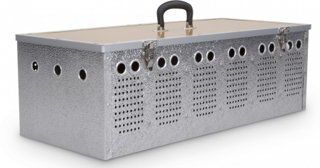 Accesorii pasari colivie si porumbei - Colivie Aluminiu 24 x 31 x 23 cm