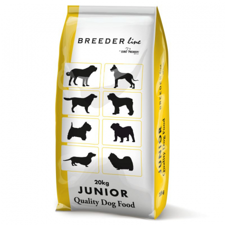 Câini - Hrana uscata caini juniori talie mica Breeder Line Junior 20 Kg