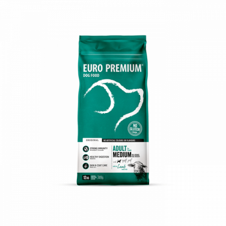 Câini - Hrana caini Euro Premium Medium Adult cu Miel & Orez