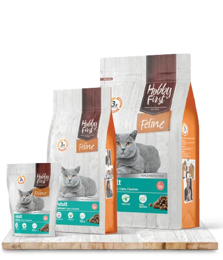 Produse - Hobby First Feline Adult  Somon
