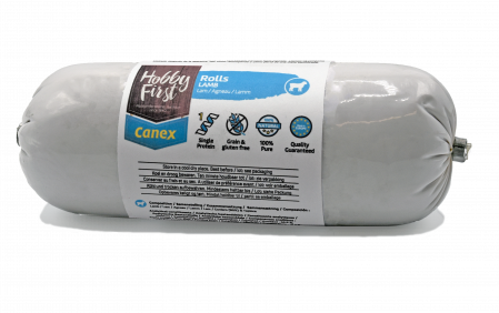 Hobby First Canex High Protein Rolls Lamb (Miel) 400 gr [1]