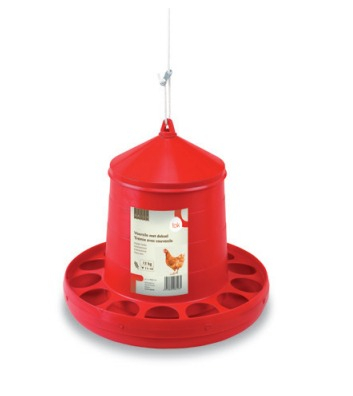 Pasari si animale de curte - Hopper Hranitor cu Capac 12 kg