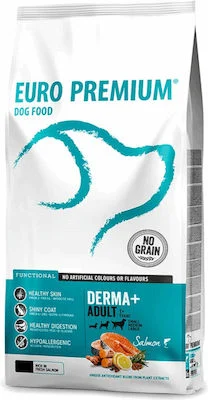 Hrană uscată Câini Semi Dietă - Hrana uscata caini Euro Premium Small / Medium / Large Adult Derma+