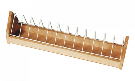 Accesorii pasari colivie si porumbei - Hranitor cu Grilaj Rabatabil 120 cm