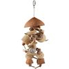 Accesorii - Jucarie pasari Cocos + Ratan 50 cm