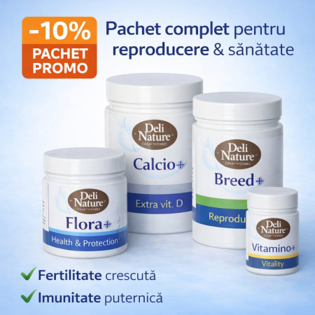 Pachete promotionale - suplimente pasari exotice reproducere calcio vitamino flora breed