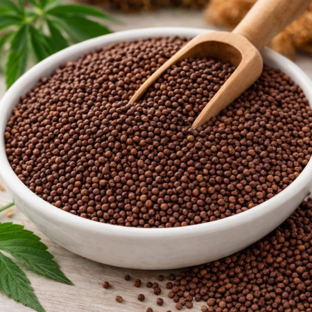 Seminte simple - Semințe Perilla Maro pentru păsări exotice – hrană pentru canari și sticleți