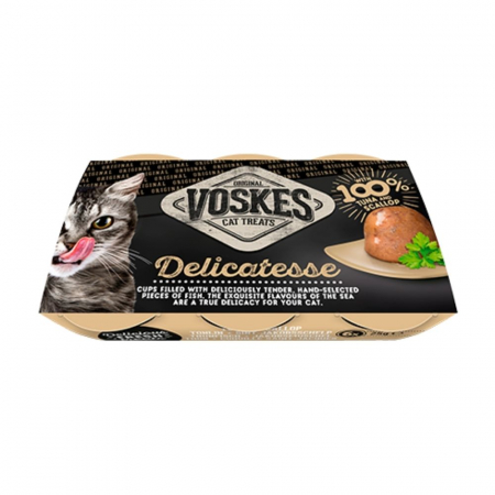 Voskes Cat Jele Ton & Scoici  6X25G [0]