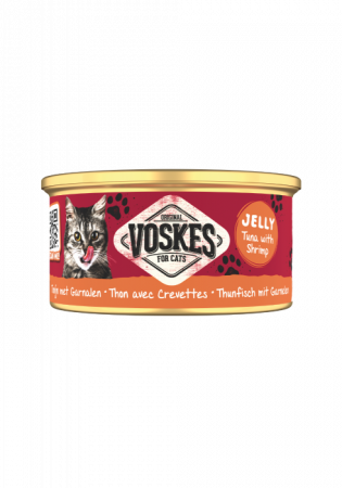 Pisici - Voskes Jelly Conserva Cu Ton si Creveți 85 gr