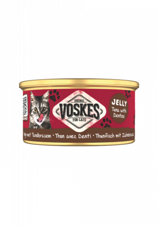 Pisici - Voskes Jelly Conserva cu Ton si Dentex 85 gr