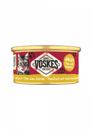 Pisici - Voskes Jelly Conserva cu Ton si Yellowtail 85 gr