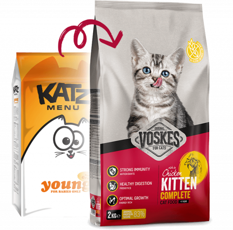 Voskes Kitten Complete Chicken [1]