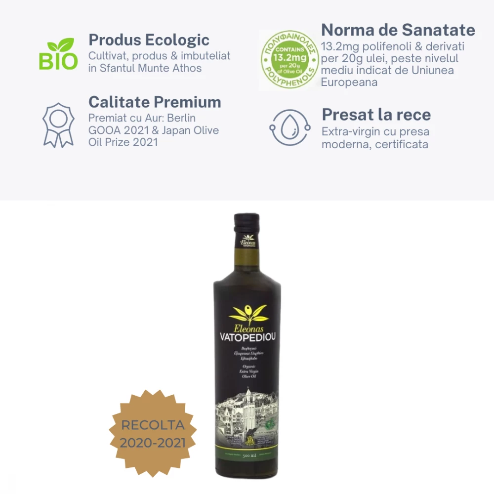 Ulei De Masline Bio 500 Ml (Bio Grecia, Gr-Bio-03) [1]