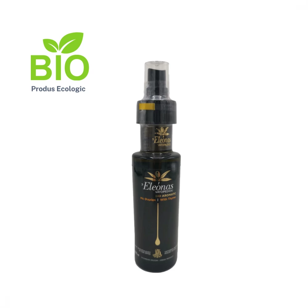 Ulei Masline Bio - Ulei De Masline Extra Virgin Bio Cu Aroma De Cimbru 100Ml (Bio Grecia, Gr-Bio-03)