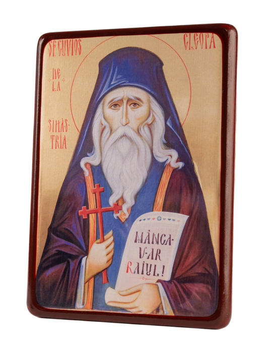 Icoană Sf. Cuv. Cleopa de la Sihăstria [2]