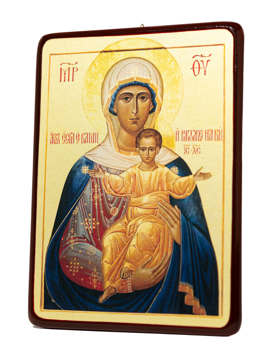 Icoană Maica Domnului „Eu sunt cu voi și nimeni împotriva voastră” [2]