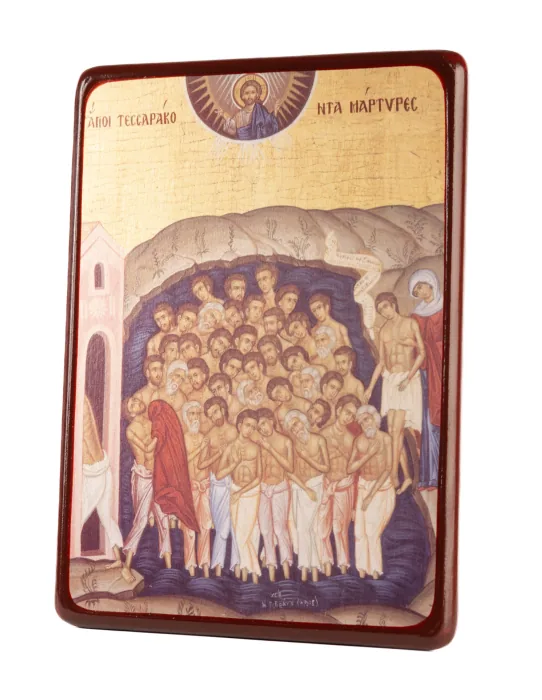 Icoană Sf. 40 de Mucenici din Sevastia [2]
