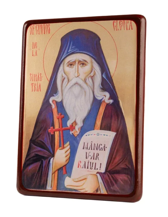 Icoană Sf. Cuv. Cleopa de la Sihăstria [2]