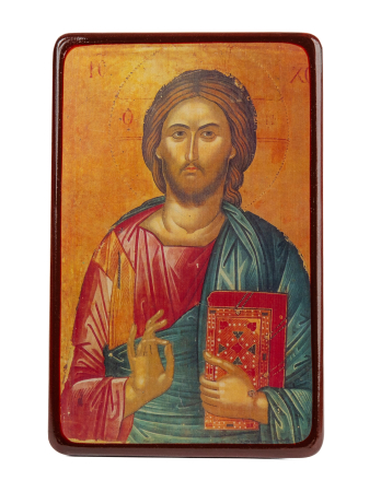 Icoane cu Hristos - Icoană Hristos Pantocrator Stavronikita