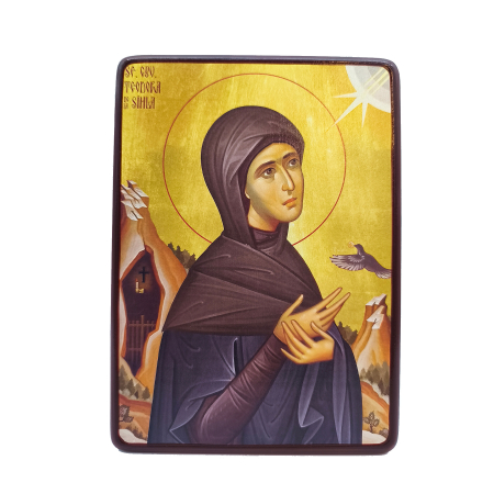 Icoane cu Sfinți - Icoană Sf. Teodora de la Sihla