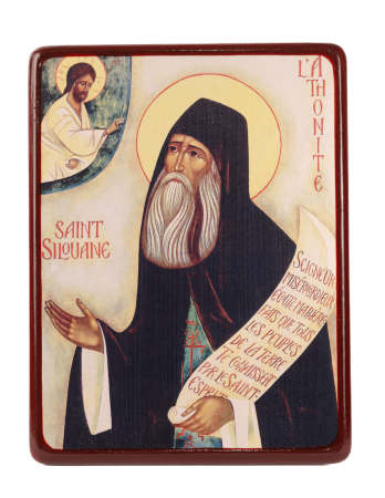 Icoane cu Sfinți - Icoană Sf. Cuv. Siluan Athonitul