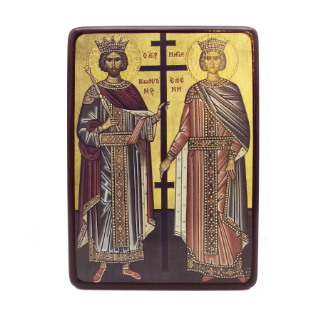 Alte icoane ortodoxe - Icoană Sf. Împ. Constantin și mama sa, Elena