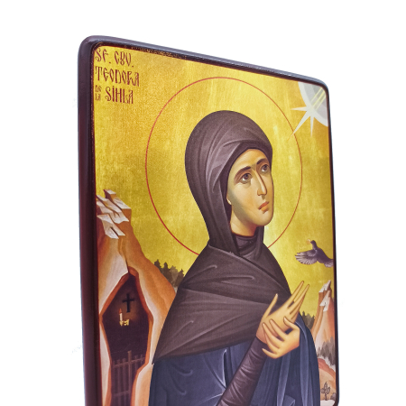 Icoană Sf. Teodora de la Sihla [2]