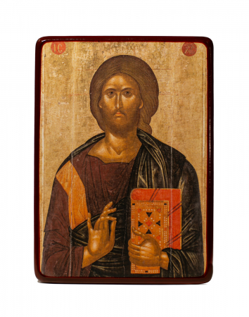 Icoane cu Hristos - Icoană Hristos Pantocrator (vechi)