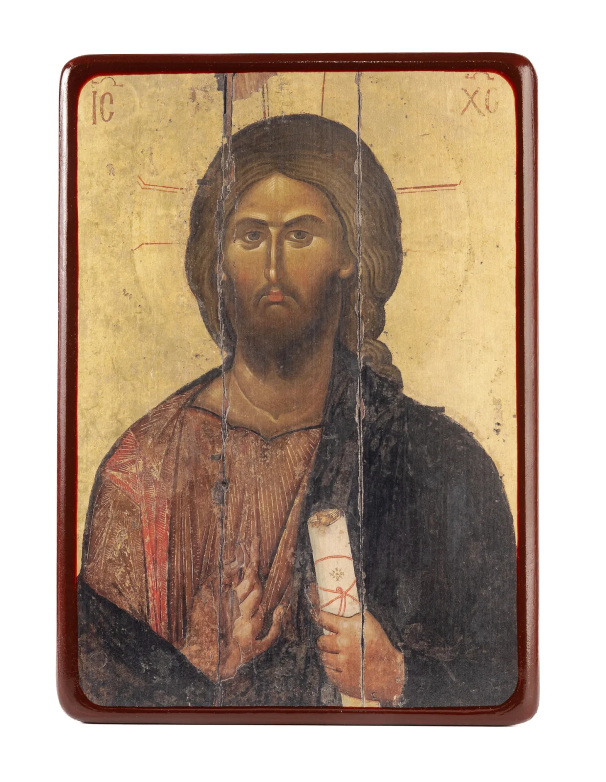 Icoane cu Hristos - Icoană Hristos Pantocrator (bust)
