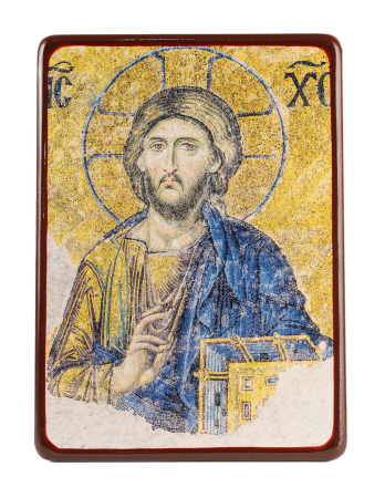 Icoane cu Hristos - Icoană Hristos Pantocrator (de la Aghia Sofia)