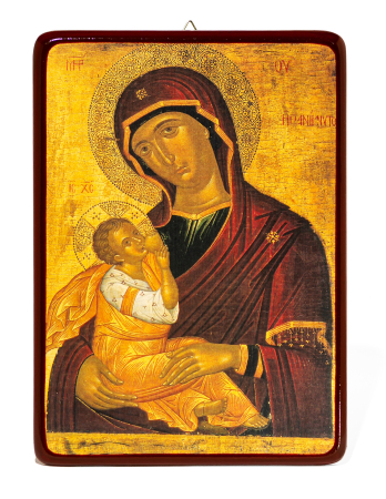 Icoane cu Maica Domnului - Icoană Maica Domnului „Cea care alăptează/ Galactotrofusa”