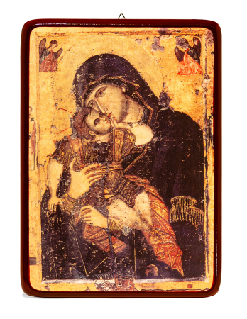 Icoane cu Maica Domnului - Icoană Maica Domnului „Dulcea sărutare/ Glykofilusa”