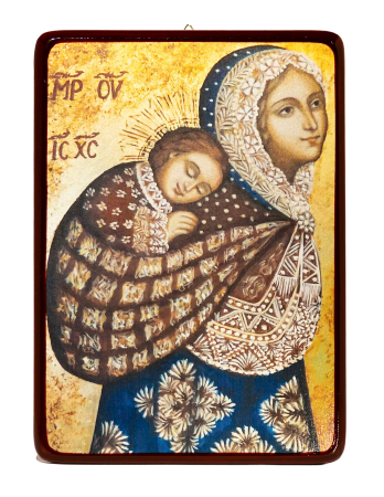 Icoane cu Maica Domnului - Icoană Maica Domnului „Purtătoarea de grijă”