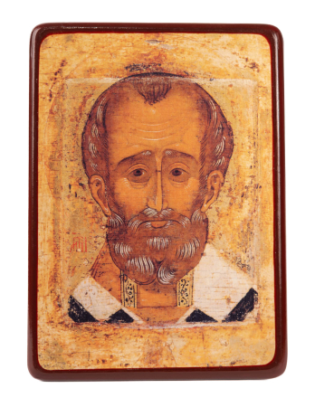 Alte icoane ortodoxe - Icoană Sf. Ier. Nicolae, Arhiepiscopul Mirelor Lichiei