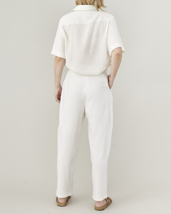 Pantaloni de dama eleganti, pentru ocazii, din matase naturala premium [8]