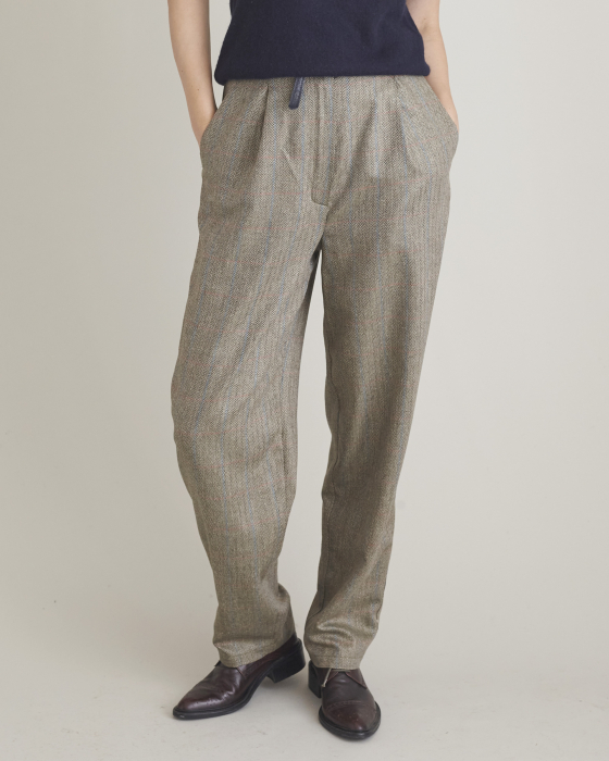 pantaloni dama stofa lana gri [3]