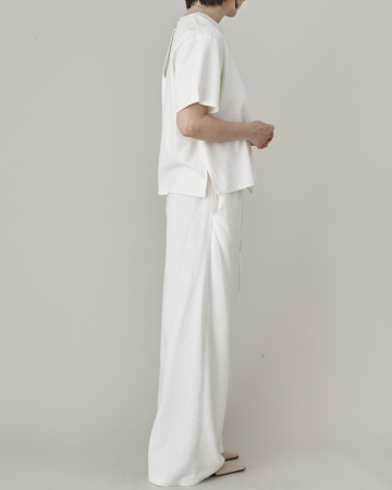 Pantaloni de dama eleganti, pentru ocazii, din matase naturala premium [4]