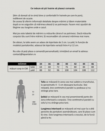 Pantaloni de damă capri, de vară, confecționați din in 100%, croi simplu pentru birou, [6]
