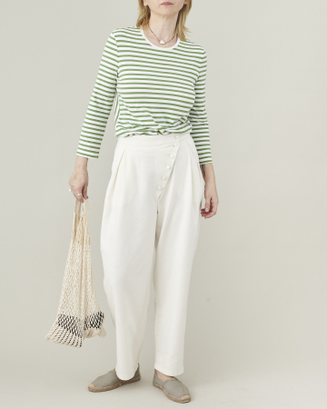 Pantaloni Conici - Pantaloni de dama eleganti, pentru ocazii, din matase naturala premium