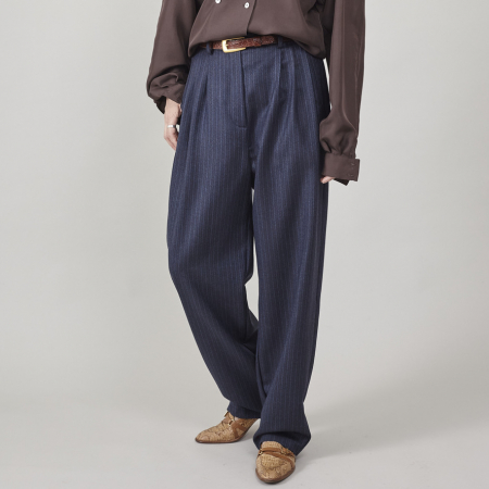 Pantaloni eleganti femei din stofa de lana 100% [1]