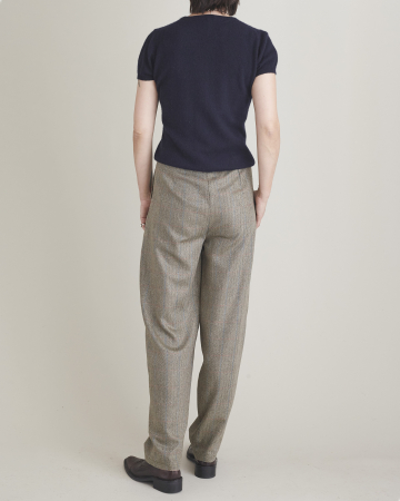 pantaloni dama stofa lana gri [4]