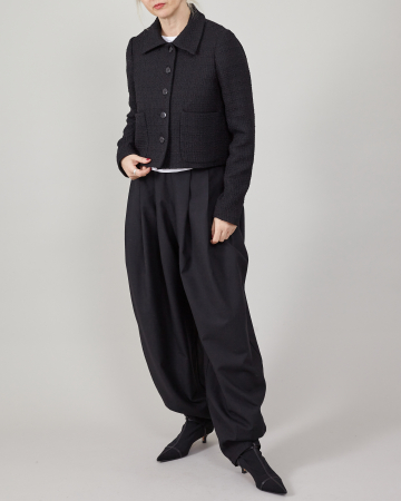 Toți pantalonii - Pantaloni tip balon, largi, din stofă de lână