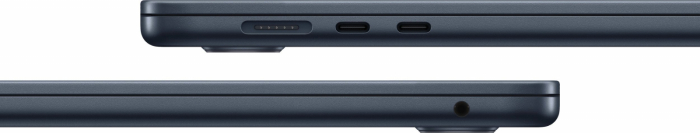 Laptop Apple MacBook Air, 15.3 inch, Apple M4, 16 GB RAM DDR4, 256 GB SSD, Apple GPU, macOS Sequoia, Navy [4]