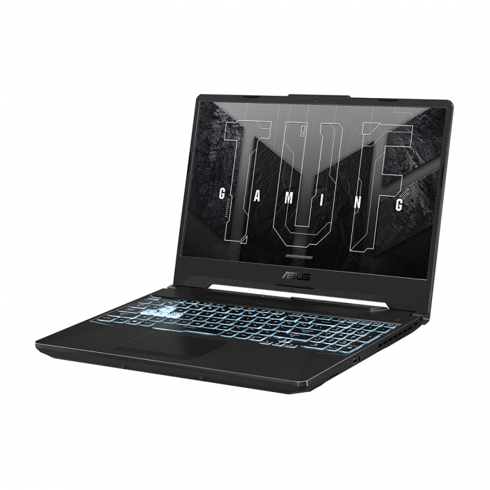 Laptop ASUS TUF Gaming A15, 15.6" Full HD, AMD Ryzen™ 5 7535HS pana la 4.55 GHz, 8 GB RAM DDR5 5600, 512 GB SSD, NVIDIA® GeForce® RTX 3050 4 GB, Windows 11 Home, Graphite Black [4]