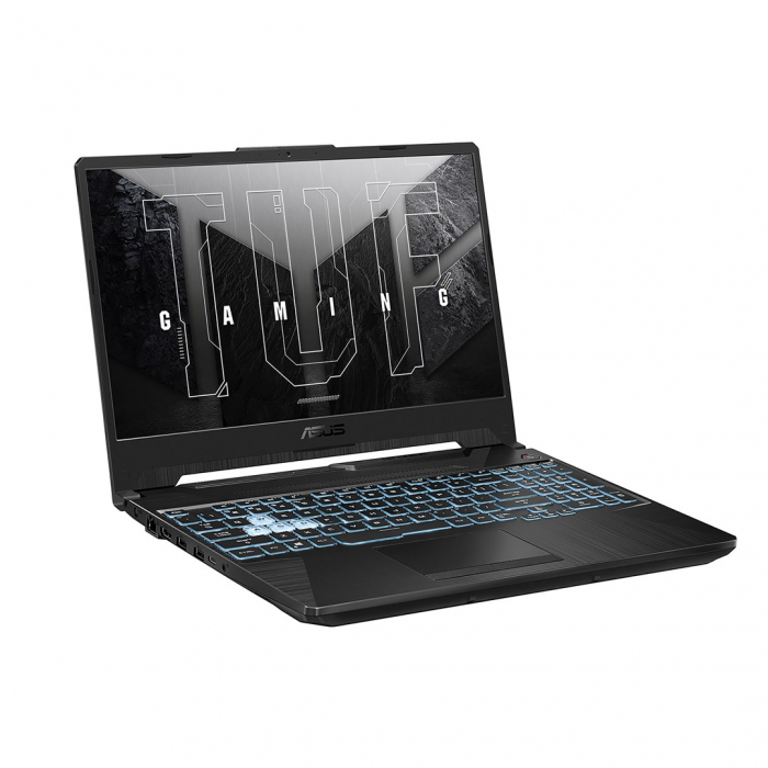 Laptop ASUS TUF Gaming A15, 15.6" Full HD, AMD Ryzen™ 5 7535HS pana la 4.55 GHz, 8 GB RAM DDR5 5600, 512 GB SSD, NVIDIA® GeForce® RTX 3050 4 GB, Windows 11 Home, Graphite Black [3]