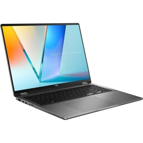 Laptop ASUS Vivobook 14 Flip, 14" WUXGA Touchscreen, Intel® Core™ Ultra 7 258V pana la 4.8 GHz, 32 GB RAM LPDDR5x, 1 TB SSD, Windows 11 Pro, Grey [3]
