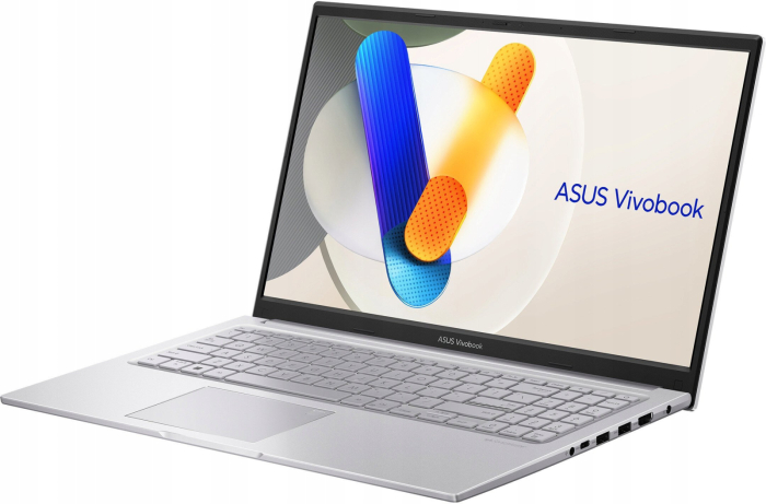 Laptop ASUS Vivobook 15, 15.6" Full HD, Intel® Core™ i3 1315U pana la 4.5 GHz, 16 GB RAM DDR4, 512 GB SSD, Intel® UHD Graphics, Windows 11 Home, Cool Silver [2]