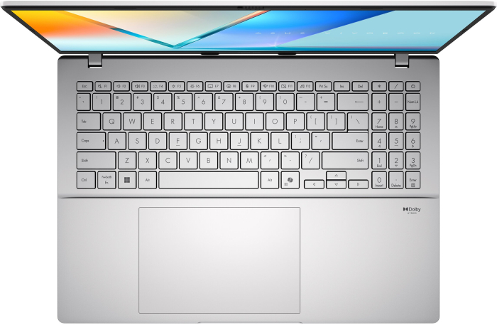 Laptop ASUS Vivobook S16, 16" WUXGA, Intel® Core™ 5 210H pana la 4.8 GHz, 16 GB RAM DDR5, 512 GB SSD, Intel® UHD Graphics, Windows 11 Home, Cool Silver [4]