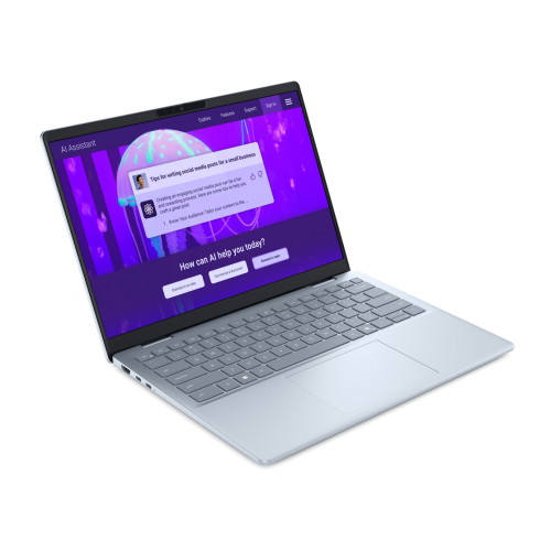 Laptop DELL 14 Plus, 14" 2.5K, Intel® Core™ Ultra 7 256V pana la 4.8 GHz, 16 GB RAM LPDDR5x, 1 TB SSD, Intel Arc Graphics, Windows 11 Home, Ice Blue [2]